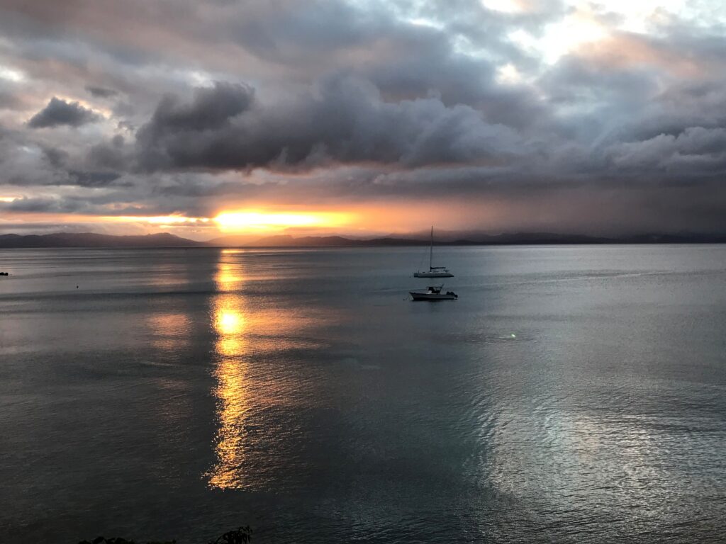 Tavenui sunset